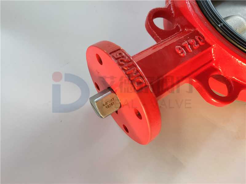 光杆对夹蝶阀(图1)