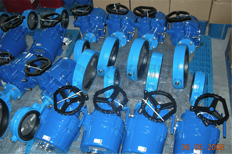 电动中线蝶阀(图1)